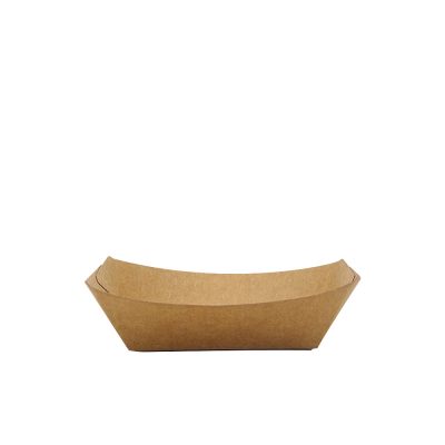 Barcute kraft mici pentru antreuri 200 cc  250 buc/set